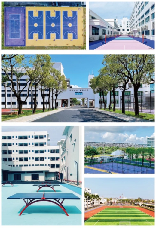 中山市科技技工學校校園環境